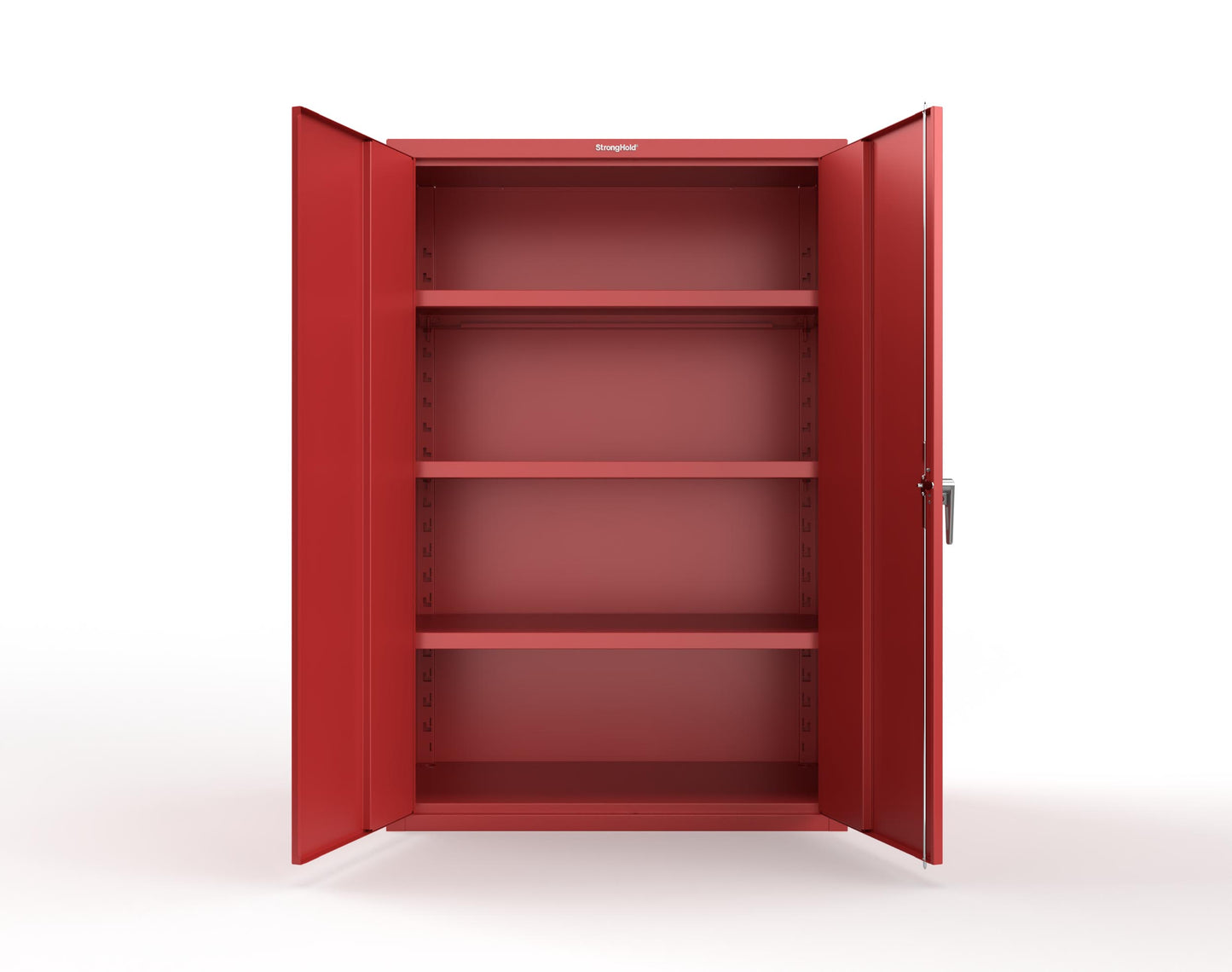 Heavy Duty 18 GA Cabinet with 3 Shelves - 48 in. W x 24 in. D x 72 in. H - 46-243-P-3001