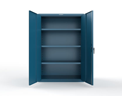 Heavy Duty 18 GA Cabinet with 3 Shelves - 48 in. W x 24 in. D x 72 in. H - 46-243-P-5001