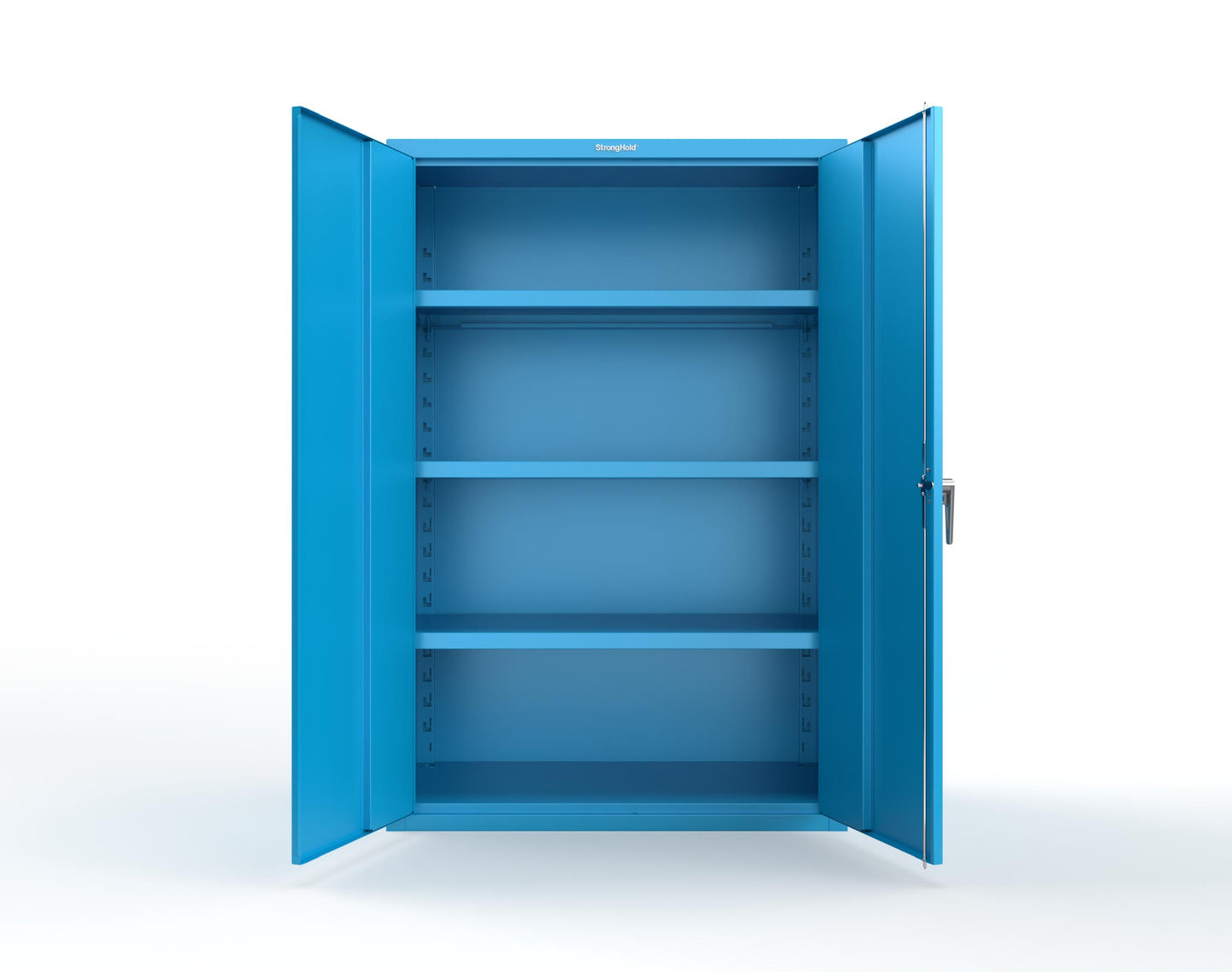 Heavy Duty 18 GA Cabinet with 3 Shelves - 48 in. W x 24 in. D x 72 in. H - 46-243-P-5012
