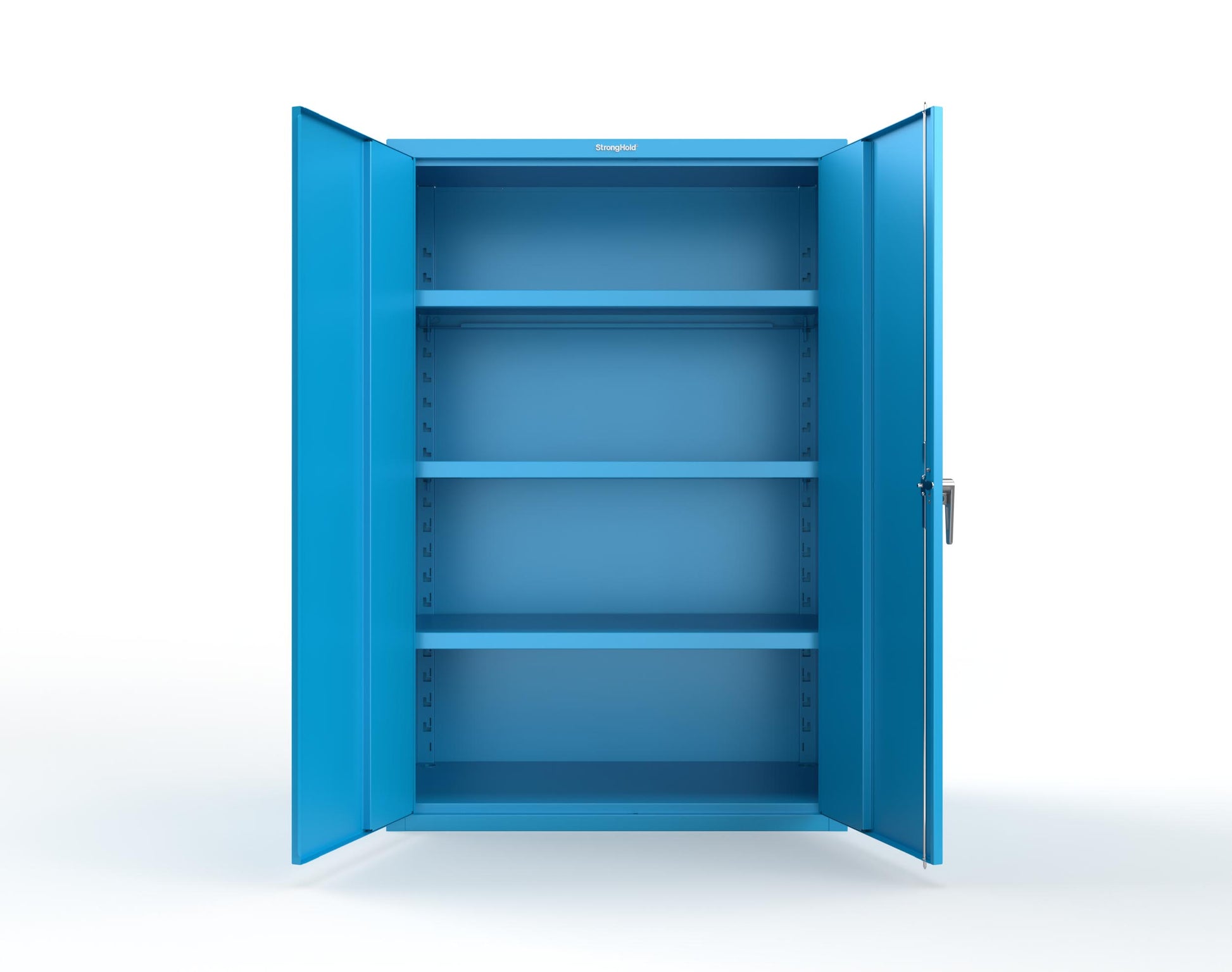 Heavy Duty 18 GA Cabinet with 3 Shelves - 48 in. W x 24 in. D x 72 in. H - 46-243-P-5012