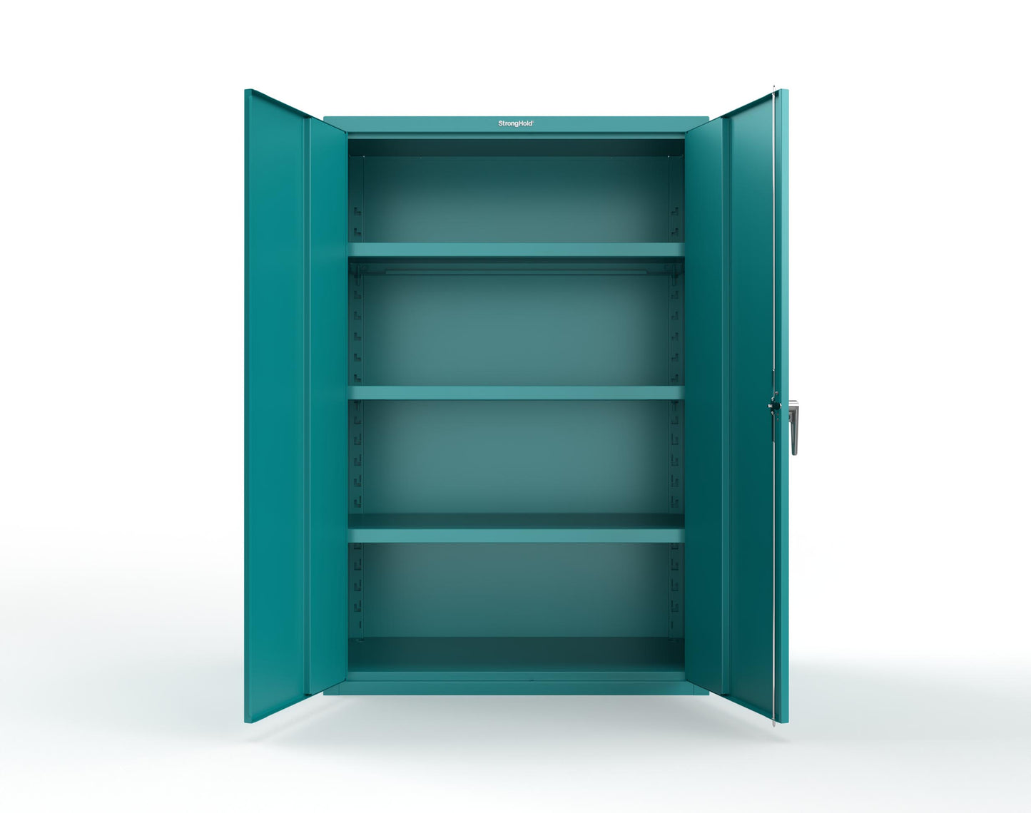 Heavy Duty 18 GA Cabinet with 3 Shelves - 48 in. W x 24 in. D x 72 in. H - 46-243-P-5021