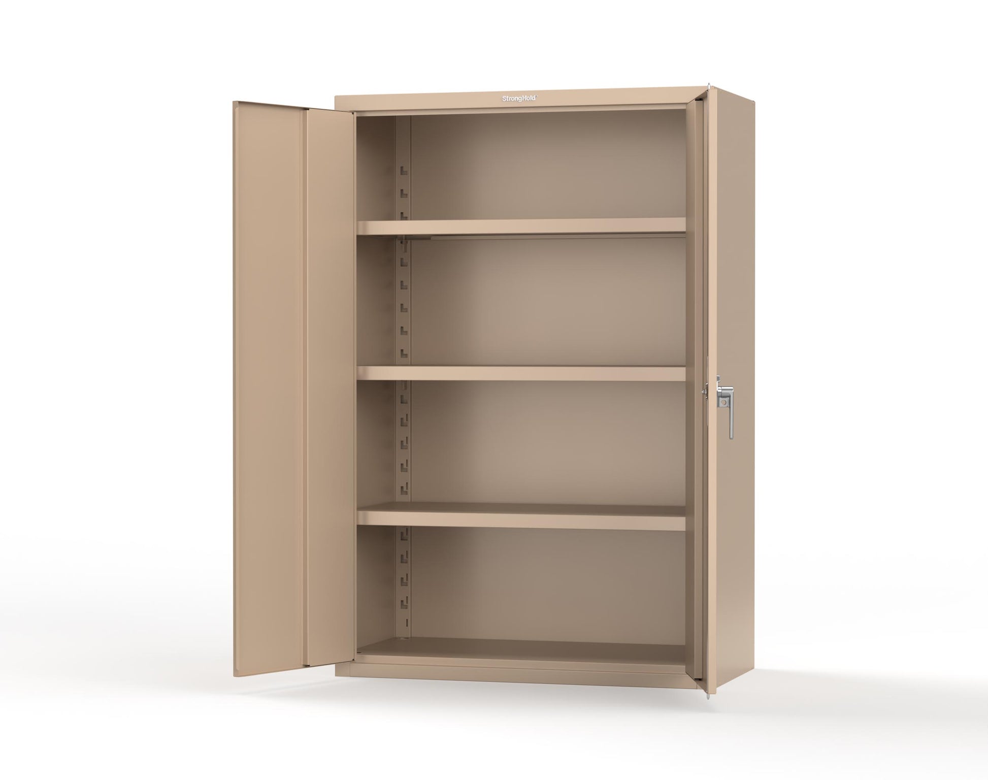 Heavy Duty 18 GA Cabinet with 3 Shelves - 48 in. W x 24 in. D x 72 in. H - 46-243-P-1019