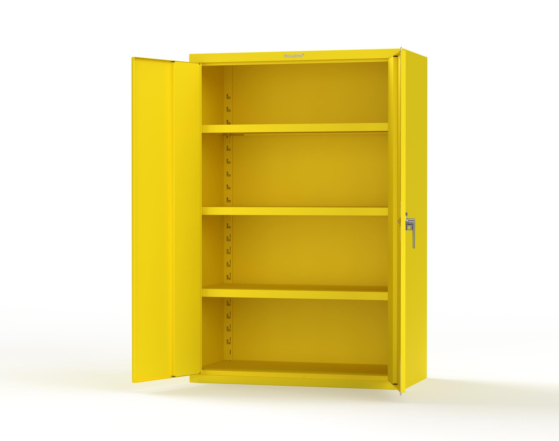 Heavy Duty 18 GA Cabinet with 3 Shelves - 48 in. W x 24 in. D x 72 in. H - 46-243-P-1021