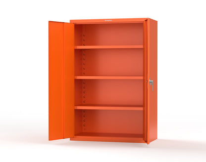 Heavy Duty 18 GA Cabinet with 3 Shelves - 48 in. W x 24 in. D x 72 in. H - 46-243-P-2009