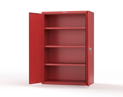 Heavy Duty 18 GA Cabinet with 3 Shelves - 48 in. W x 24 in. D x 72 in. H - 46-243-P-3001