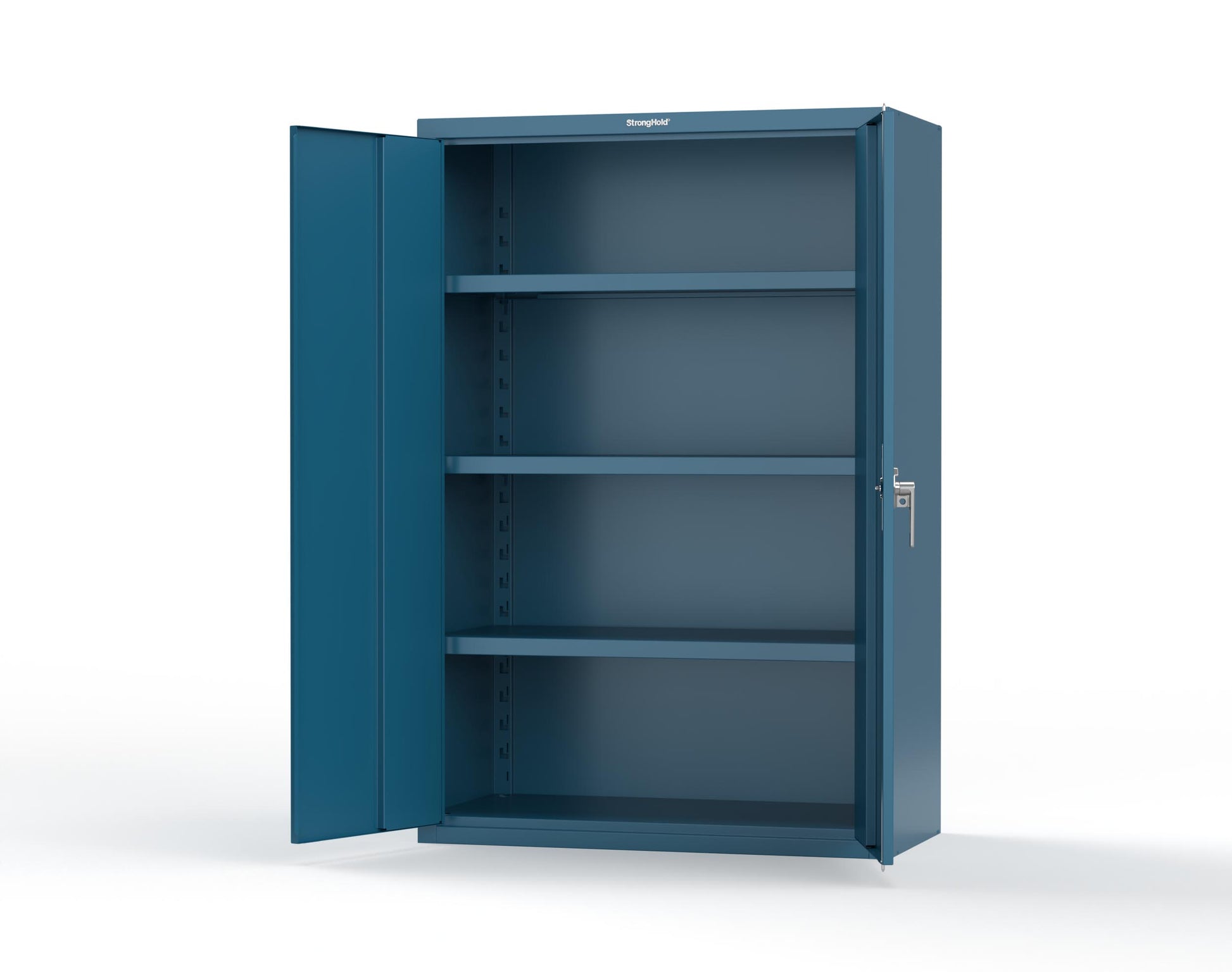 Heavy Duty 18 GA Cabinet with 3 Shelves - 48 in. W x 24 in. D x 72 in. H - 46-243-P-5001