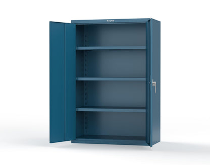 Heavy Duty 18 GA Cabinet with 3 Shelves - 48 in. W x 24 in. D x 72 in. H - 46-243-P-5001