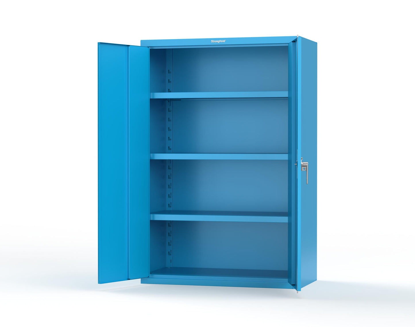 Heavy Duty 18 GA Cabinet with 3 Shelves - 48 in. W x 24 in. D x 72 in. H - 46-243-P-5012