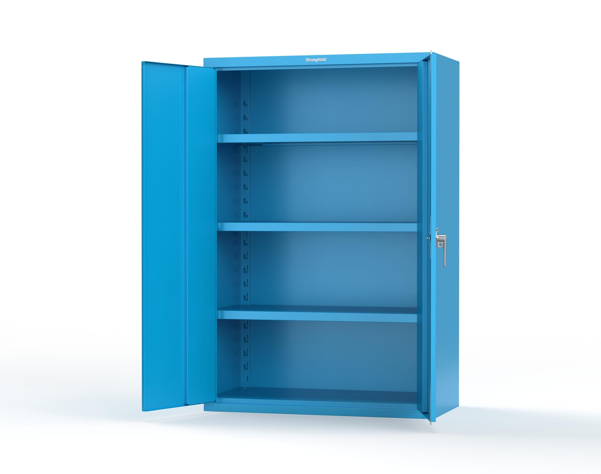 Heavy Duty 18 GA Cabinet with 3 Shelves - 48 in. W x 24 in. D x 72 in. H - 46-243-P-5012