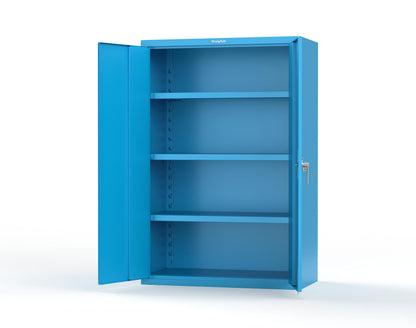 Heavy Duty 18 GA Cabinet with 3 Shelves - 48 in. W x 24 in. D x 72 in. H - 46-243-P-5012