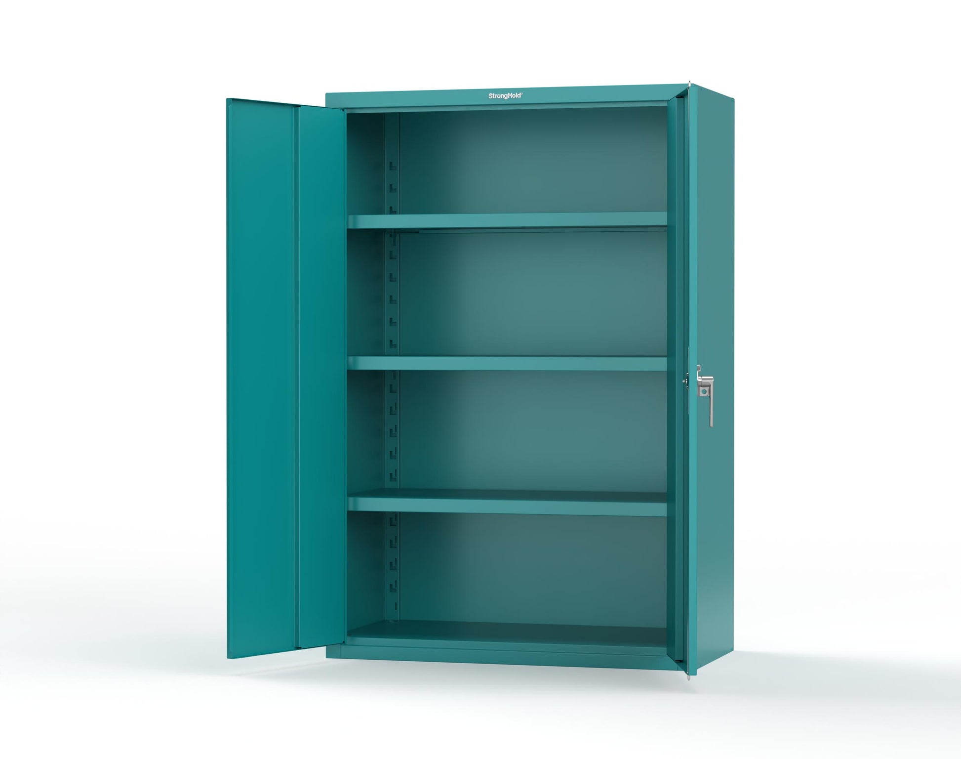 Heavy Duty 18 GA Cabinet with 3 Shelves - 48 in. W x 24 in. D x 72 in. H - 46-243-P-5021