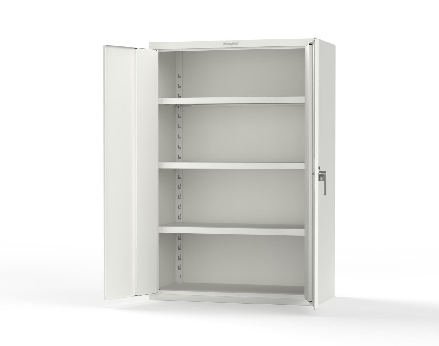 Heavy Duty 18 GA Cabinet with 3 Shelves - 48 in. W x 24 in. D x 72 in. H - 46-243-P-9003