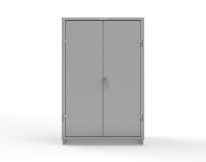Extra Heavy Duty 14 GA Cabinet with 6 Half-Width Drawers, 4 Shelves | 48 In. W x 24 In. D x 75 In. H - 46-244-6/5DB-L-7037