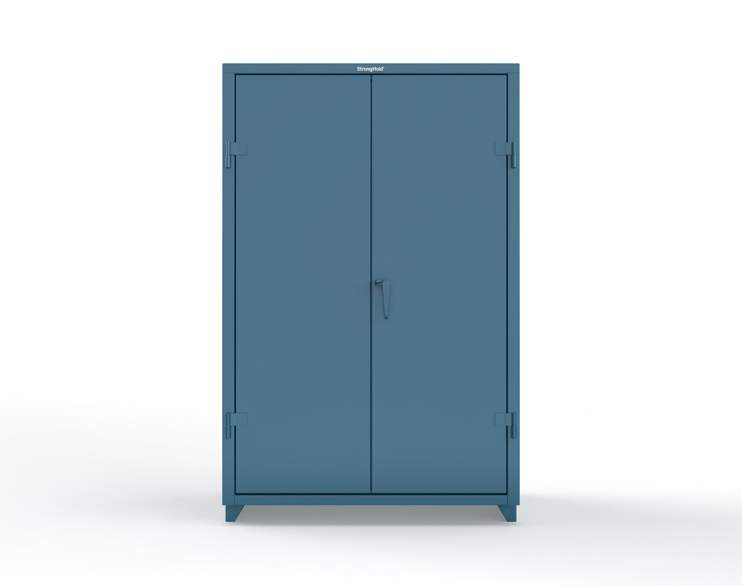Extra Heavy Duty 14 GA Cabinet with 6 Half-Width Drawers, 4 Shelves | 48 In. W x 24 In. D x 75 In. H - 46-244-6/5DB-L-5001