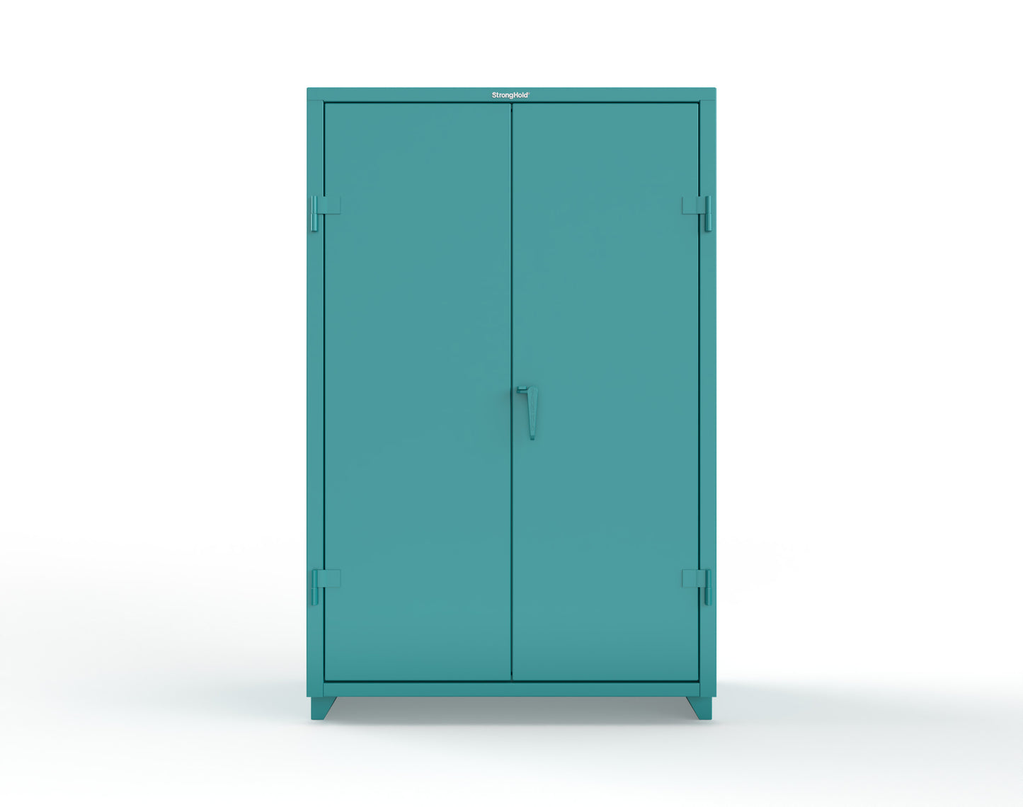 Extra Heavy Duty 14 GA Cabinet with 6 Half-Width Drawers, 4 Shelves | 48 In. W x 24 In. D x 75 In. H - 46-244-6/5DB-L-5021