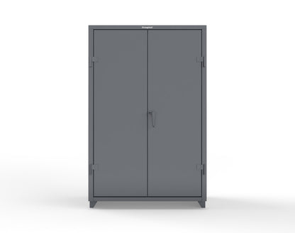 Extra Heavy Duty 14 GA Cabinet with 6 Half-Width Drawers, 4 Shelves | 48 In. W x 24 In. D x 75 In. H - 46-244-6/5DB-L-7024