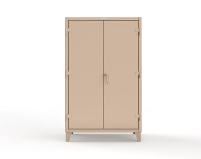 Extreme Duty 12 GA Cabinet with 6 Half-Width Drawers, 4 Shelves | 48 In. W x 24 In. D x 78 In. H - 46-244-6/5DB-1019