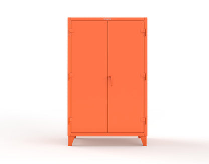 Extreme Duty 12 GA Cabinet with 6 Half-Width Drawers, 4 Shelves | 48 In. W x 24 In. D x 78 In. H - 46-244-6/5DB-2009