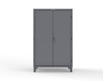 Extreme Duty 12 GA Cabinet with 6 Half-Width Drawers, 4 Shelves | 48 In. W x 24 In. D x 78 In. H - 46-244-6/5DB-7024