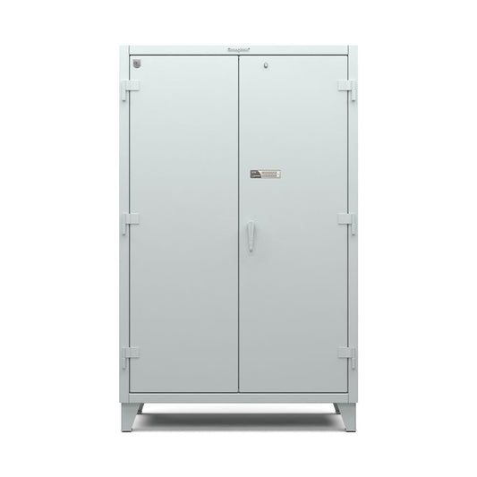 Extreme Duty 12 GA Cabinet with 4 Shelves Secured by Low Profile Digital Lock - 48 In. W x 24 In. D x 78 In. H