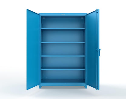 Extra Heavy Duty 14 GA Cabinet with 4 Shelves - 48 In. W x 24 In. D x 75 In. H - 46-244-L-5012