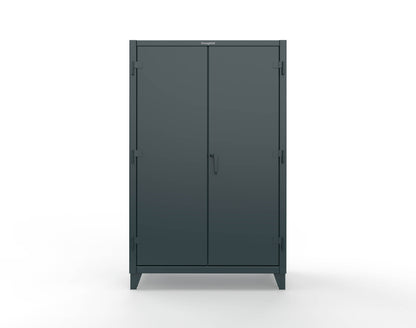 Extreme Duty 12 GA Cabinet with 4 Shelves - 48 In. W x 24 In. D x 78 In. H - 46-244-5001