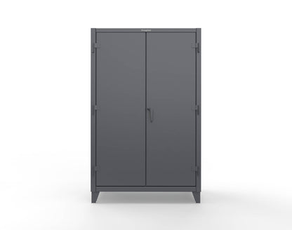 Extreme Duty 12 GA Cabinet with 4 Shelves - 48 In. W x 24 In. D x 78 In. H - 46-244-7024
