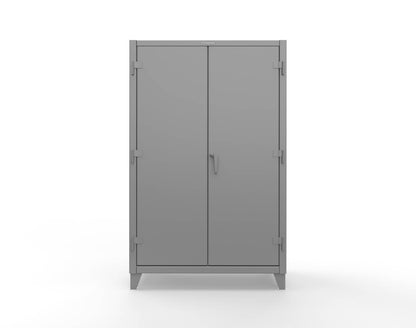 Extreme Duty 12 GA Cabinet with 4 Shelves - 48 In. W x 24 In. D x 78 In. H - 46-244-7037