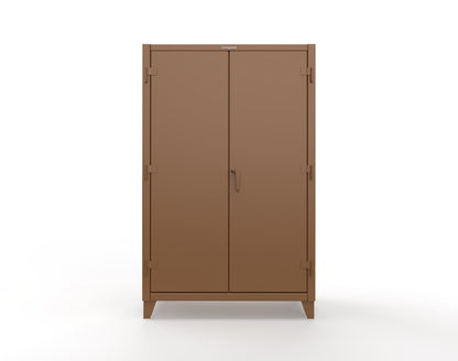 Extreme Duty 12 GA Cabinet with 4 Shelves - 48 In. W x 24 In. D x 78 In. H - 46-244-8008
