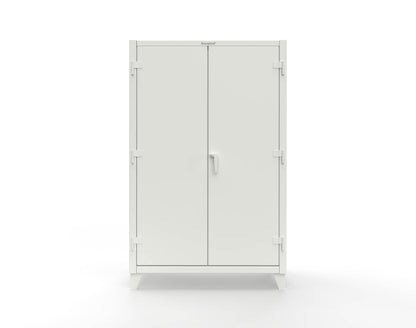 Extreme Duty 12 GA Cabinet with 4 Shelves - 48 In. W x 24 In. D x 78 In. H - 46-244-9003
