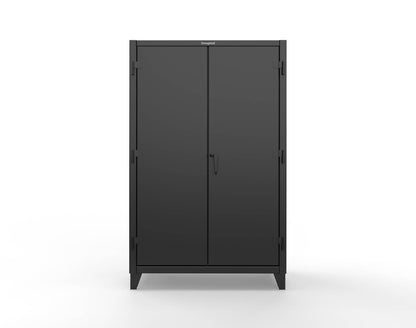 Extreme Duty 12 GA Cabinet with 4 Shelves - 48 In. W x 24 In. D x 78 In. H - 46-244-9005