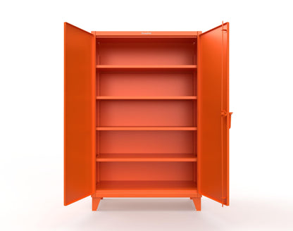 Extreme Duty 12 GA Cabinet with 4 Shelves - 48 In. W x 24 In. D x 78 In. H