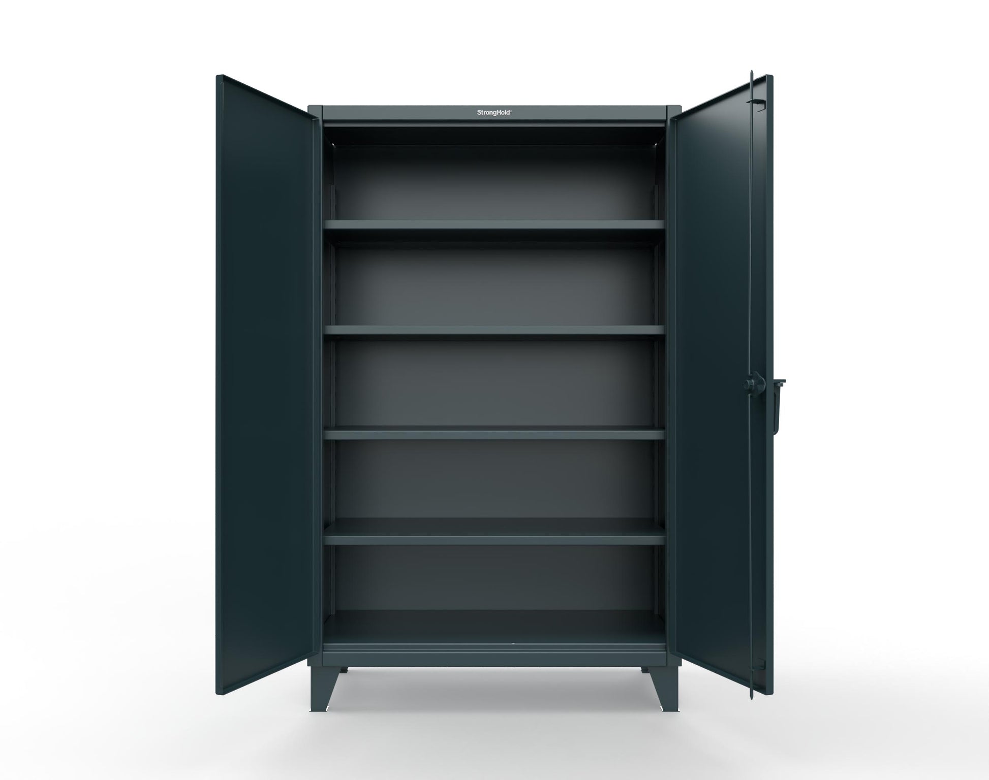 Extreme Duty 12 GA Cabinet with 4 Shelves - 48 In. W x 24 In. D x 78 In. H - 46-244-5001