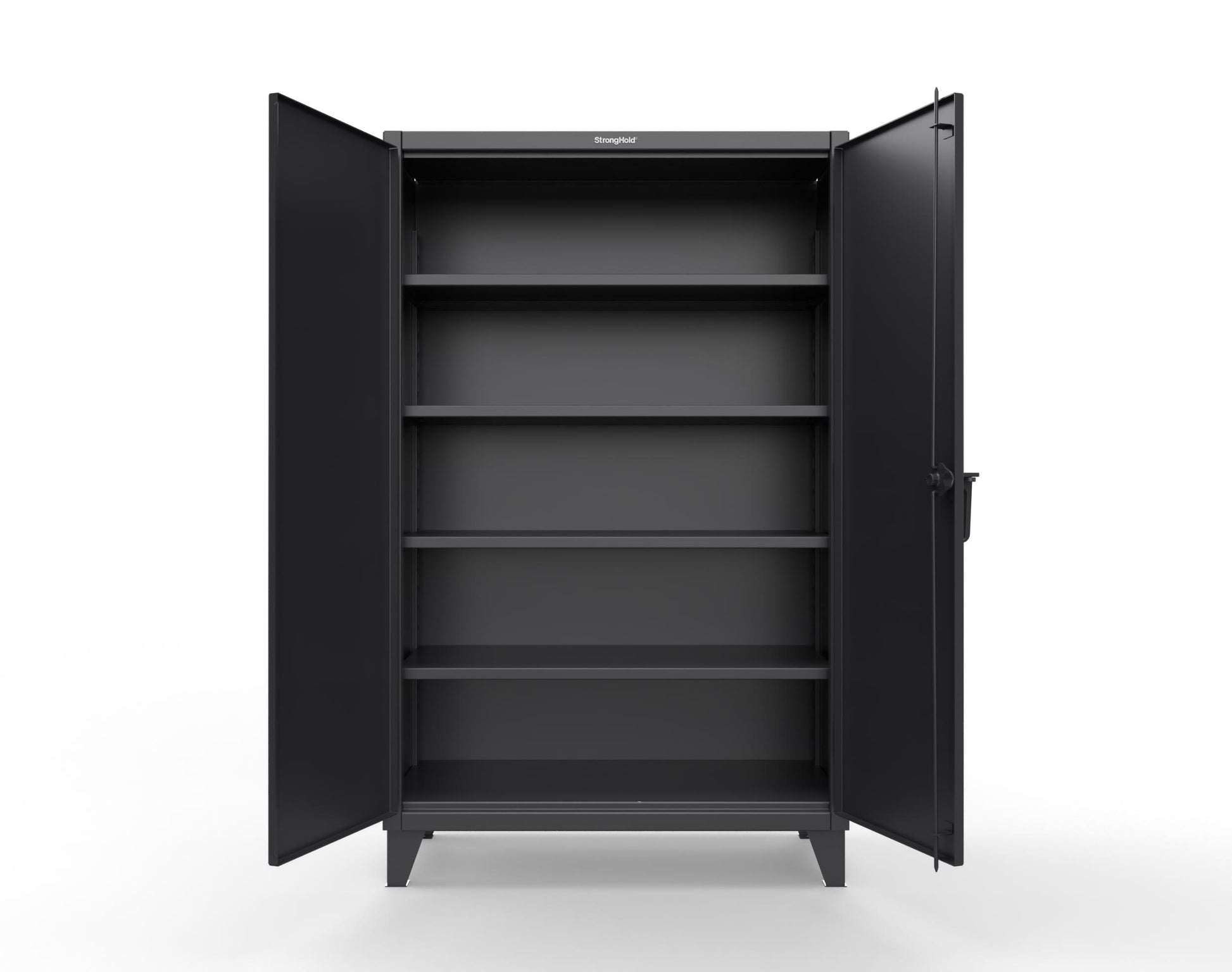 Extreme Duty 12 GA Cabinet with 4 Shelves - 48 In. W x 24 In. D x 78 In. H - 46-244-9005