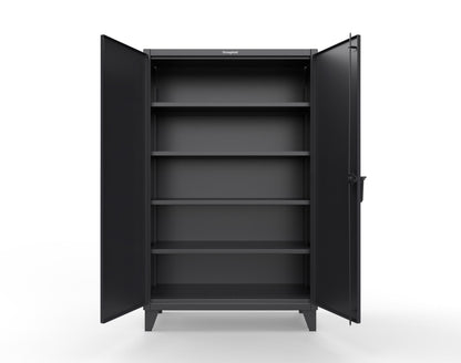 Extreme Duty 12 GA Cabinet with 4 Shelves - 48 In. W x 24 In. D x 78 In. H - 46-244-9005