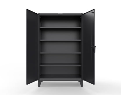 Extreme Duty 12 GA Cabinet with 4 Shelves - 48 In. W x 24 In. D x 78 In. H