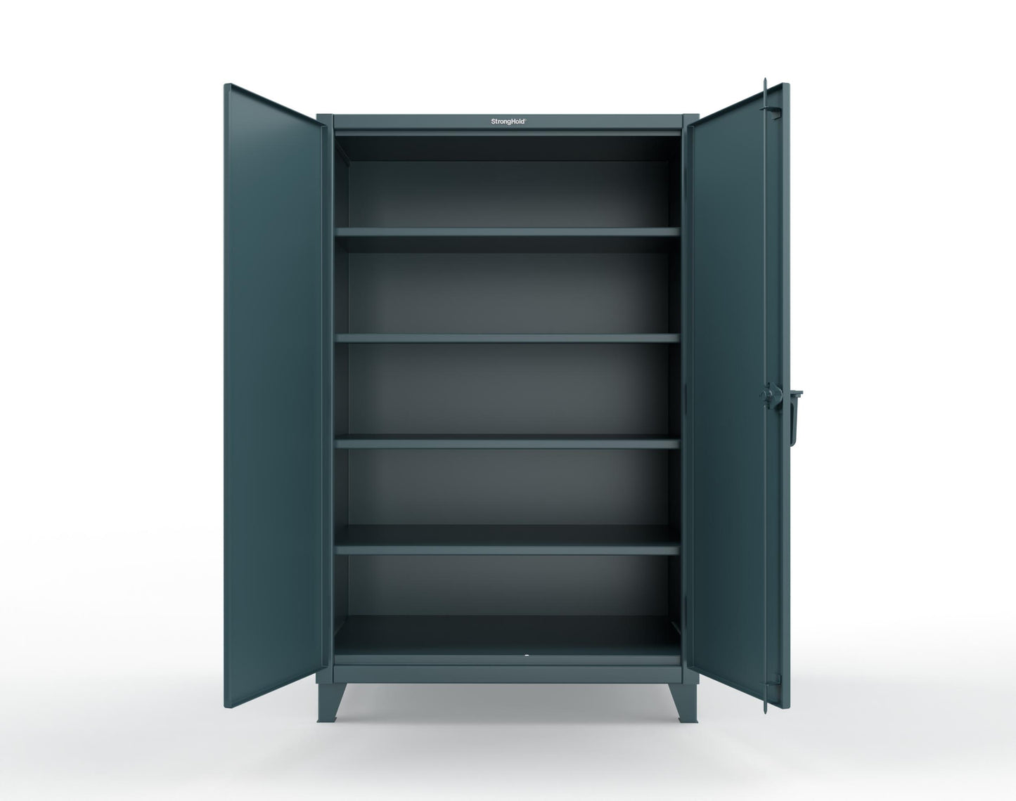 Extreme Duty 12 GA Cabinet with 4 Deep Shelves - 48 In. W x 30 In. D x 78 In. H - 46-304-5001