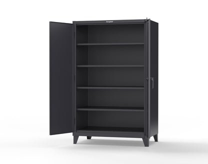 Extreme Duty 12 GA Cabinet with 4 Deep Shelves - 48 In. W x 30 In. D x 78 In. H - 46-304-9005