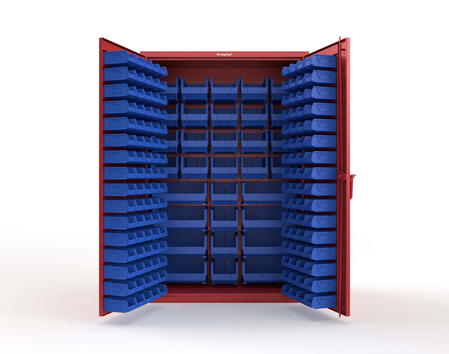 Red (RAL 3001) / Blue (RAL 5001)