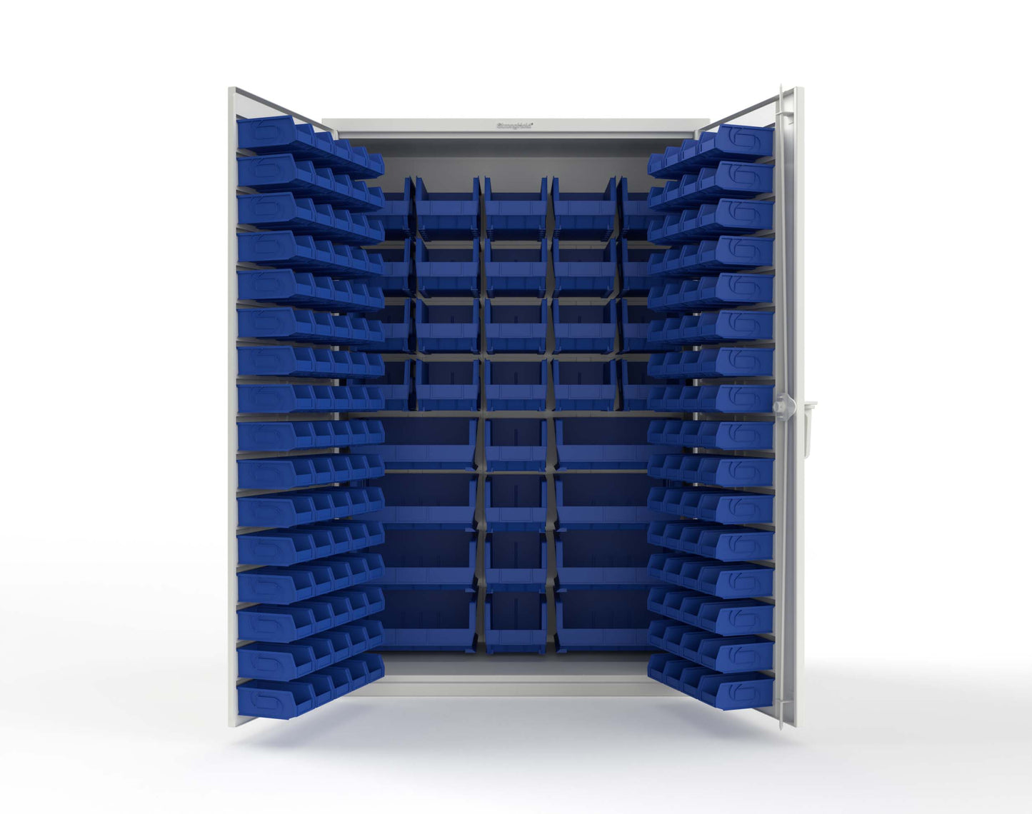 White (RAL 9003) / Blue (RAL 5001)