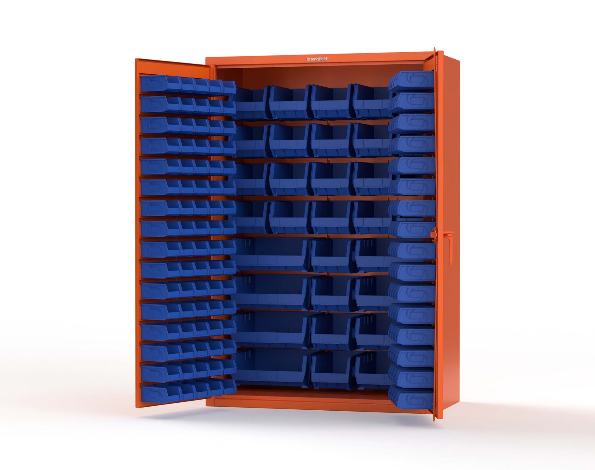 Orange (RAL 2009) / Blue (RAL 5001)