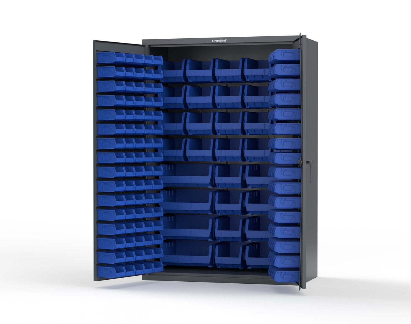 Dark Gray (RAL 7024) / Blue (RAL 5001)