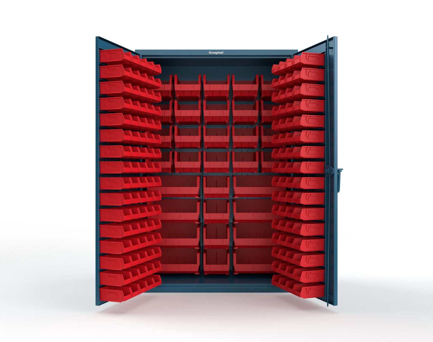 Blue (RAL 5001) / Red (RAL 3001)