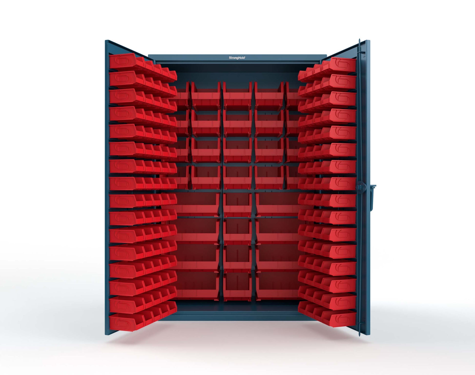 Blue (RAL 5001) / Red (RAL 3001)