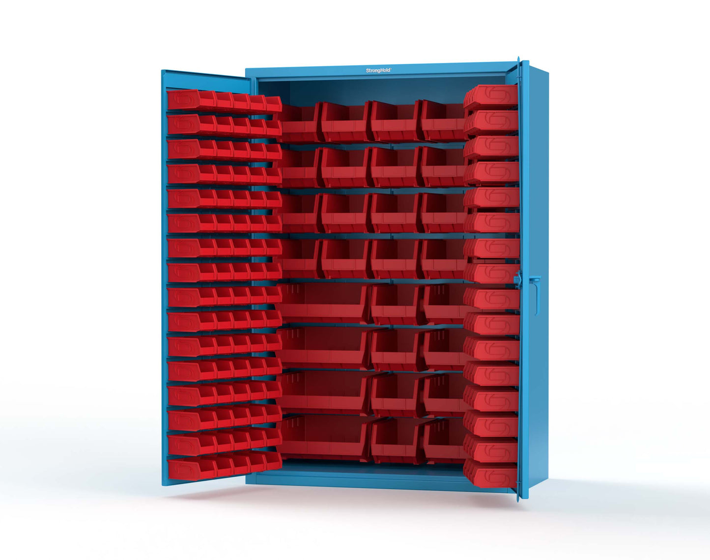 Light Blue (RAL 5012) / Red (RAL 3001)