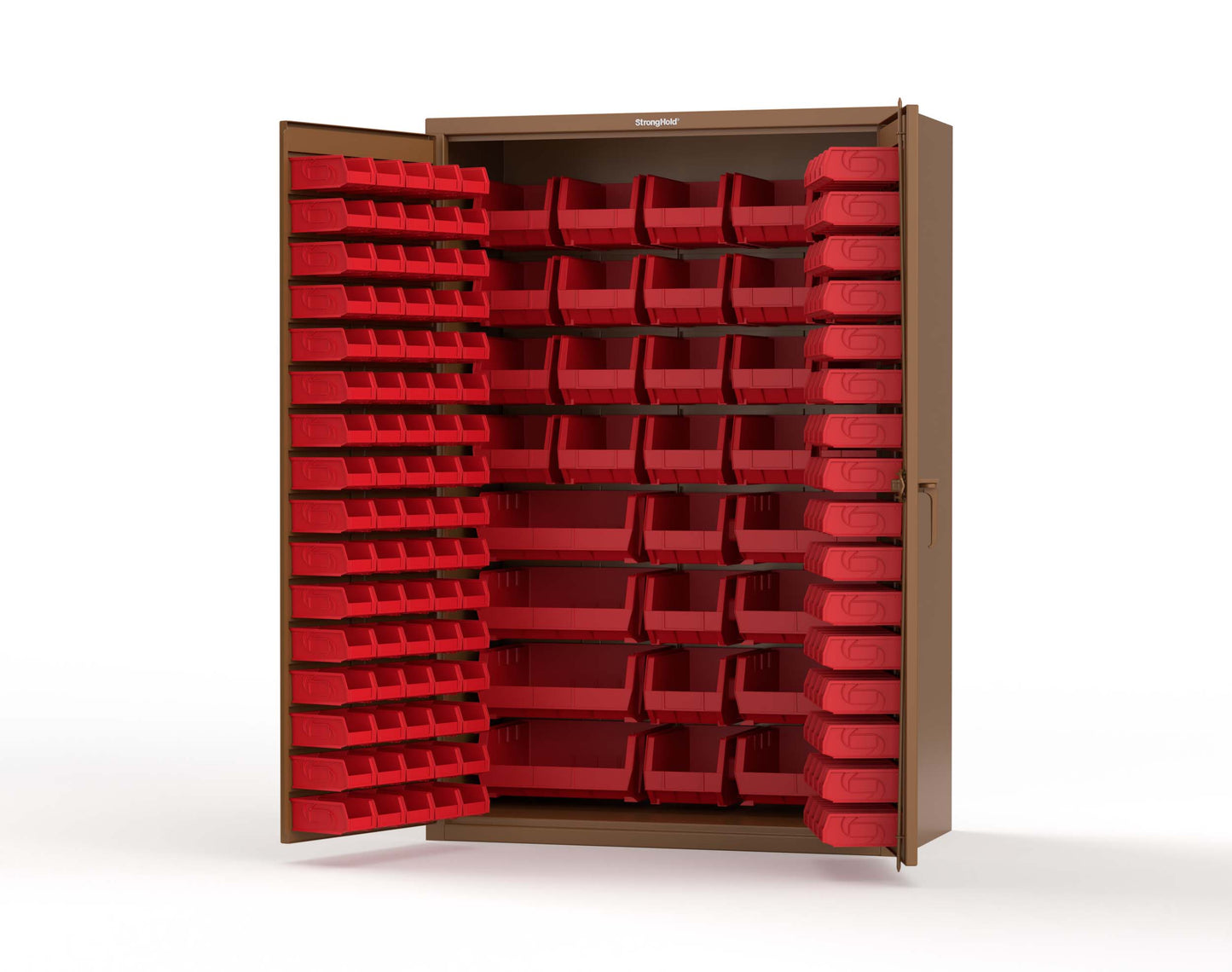 Brown (RAL 8008) / Red (RAL 3001)