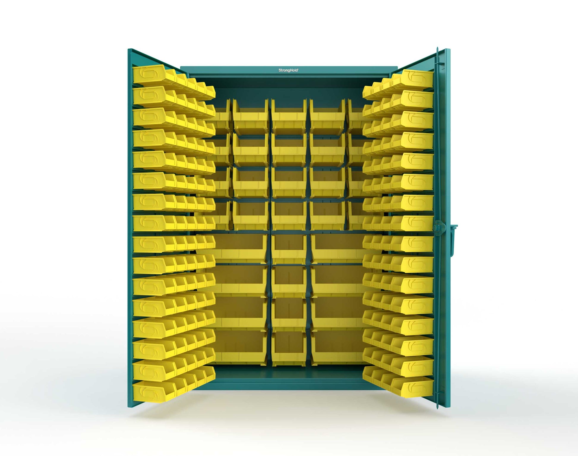 Teal (RAL 5021) / Yellow (RAL 1021)