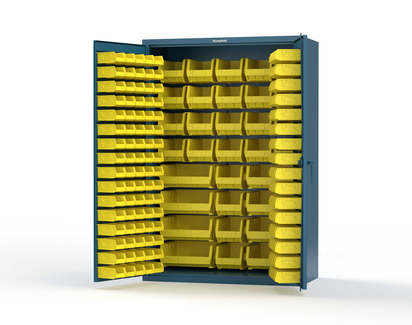 Blue (RAL 5001) / Yellow (RAL 1021)