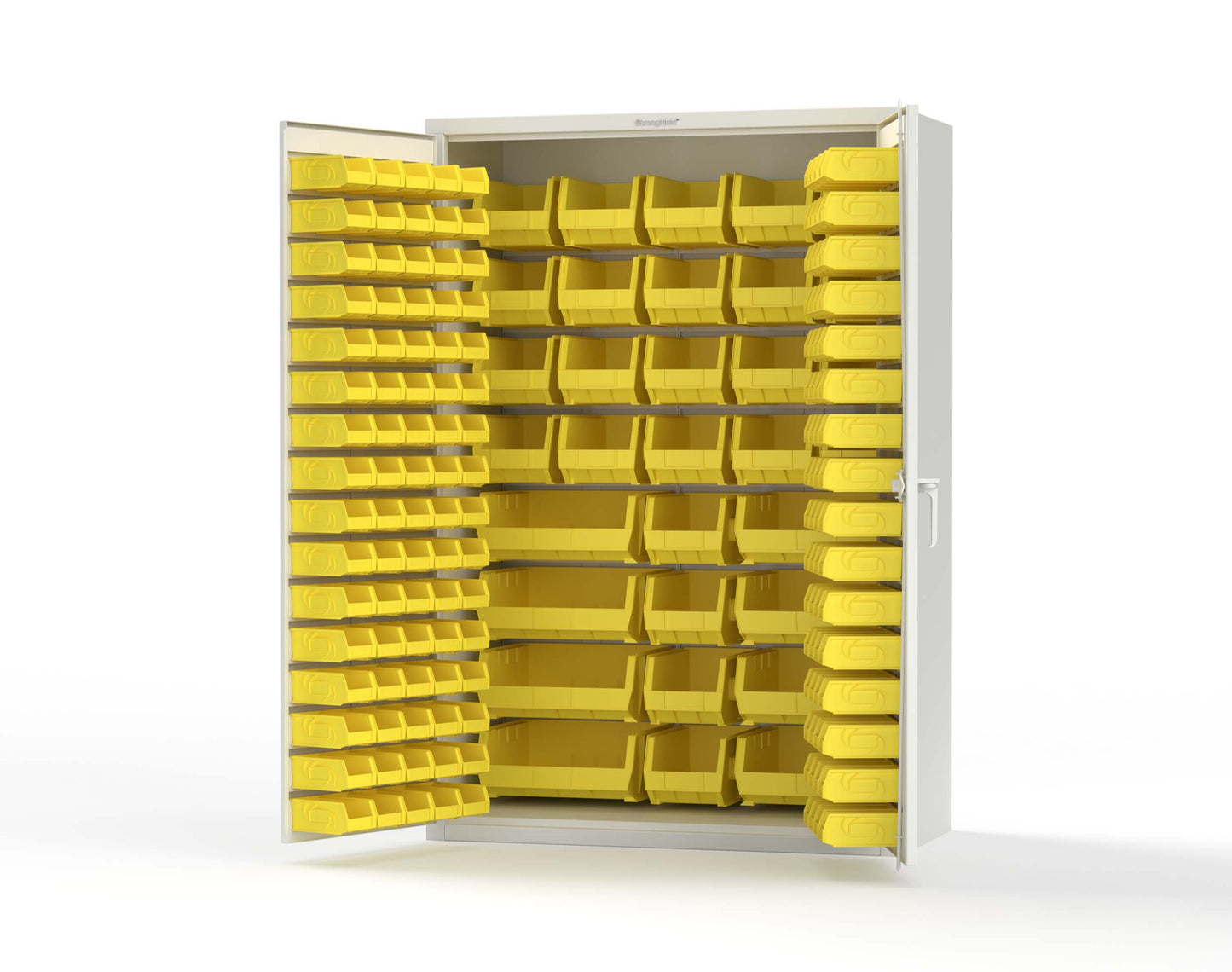 White (RAL 9003) / Yellow (RAL 1021)