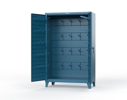 Extreme Duty 12 GA Rigging Cabinet with Hooks - 48 In. W x 24 In. D x 78 In. H - 46-BB-240W/Hooks-5001